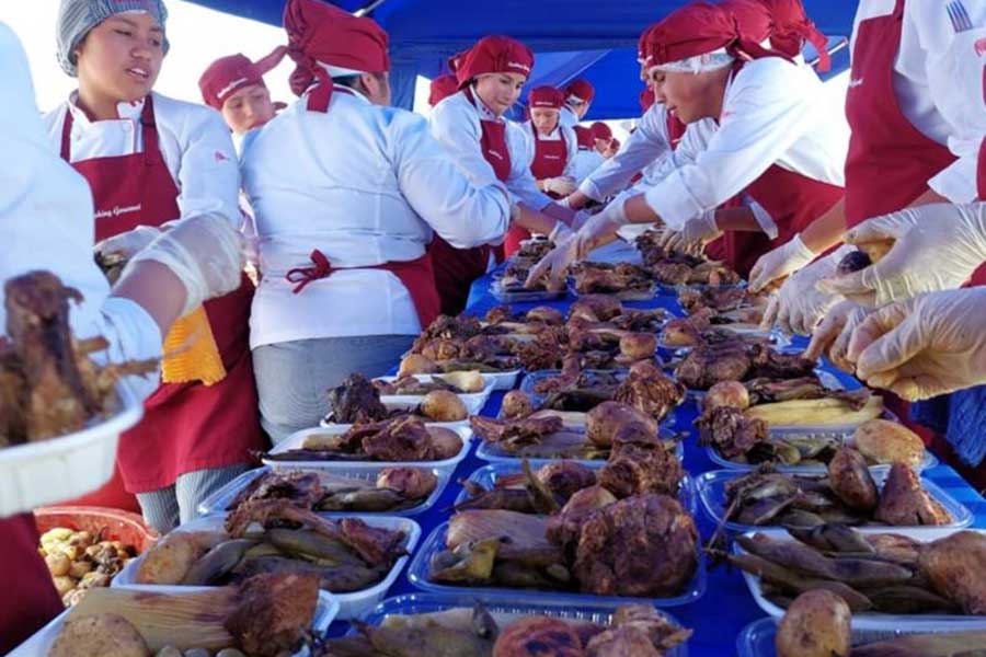 Cuyada para evento familiar